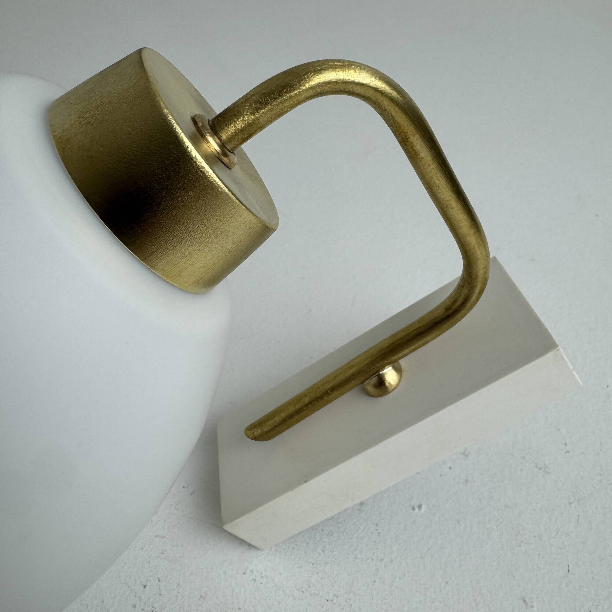 PAIR OF VINTAGE OVOID WALL LIGHTS