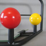 Wall coat rack with vintage balls