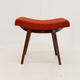1980s Oak Stool, Czechoslovakia