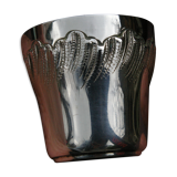 Coquetier Silver metal Ravinet d'Enfert Rinceaux louis XV style