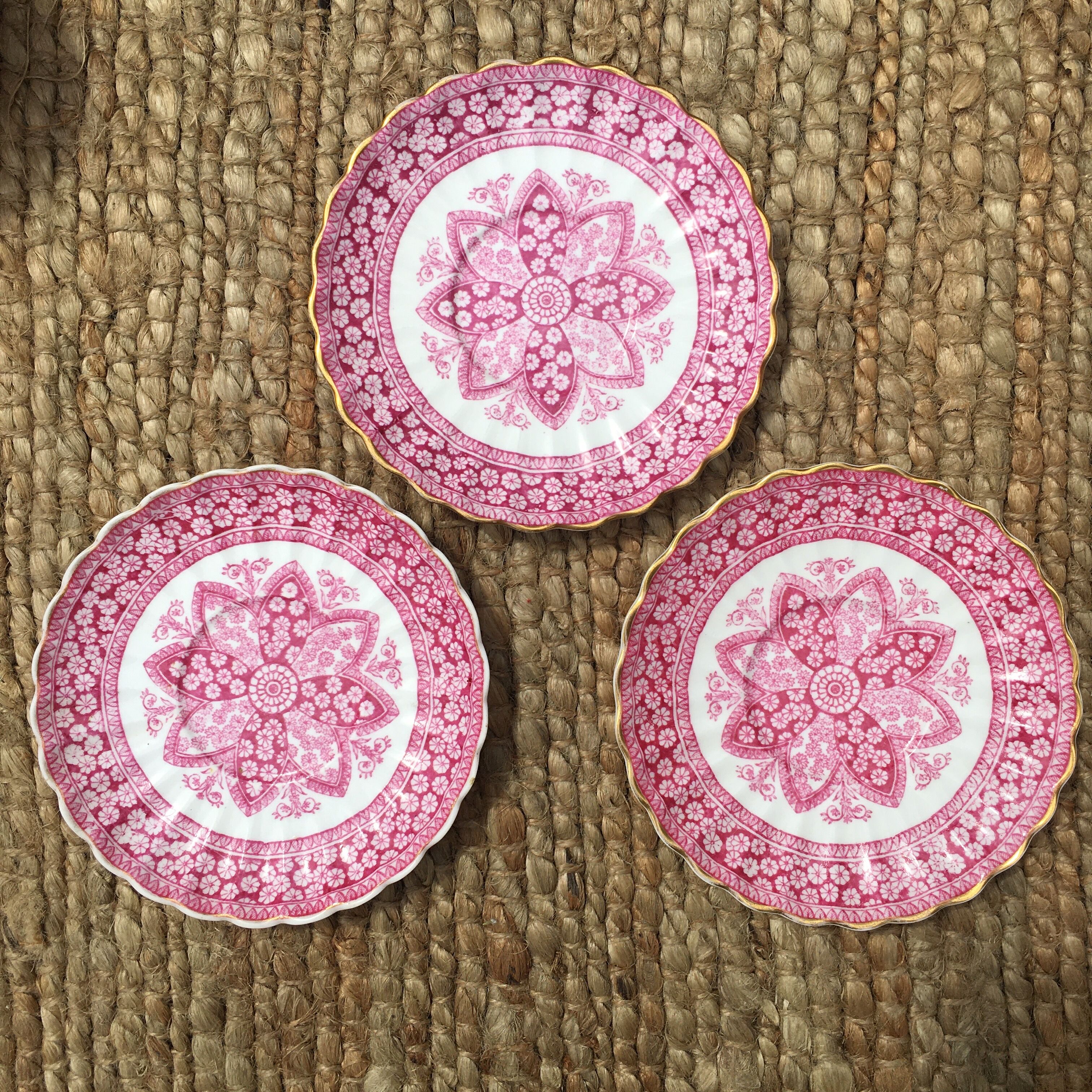 19th century English porcelain tea service