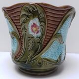 Pair of cached old dabbling jars