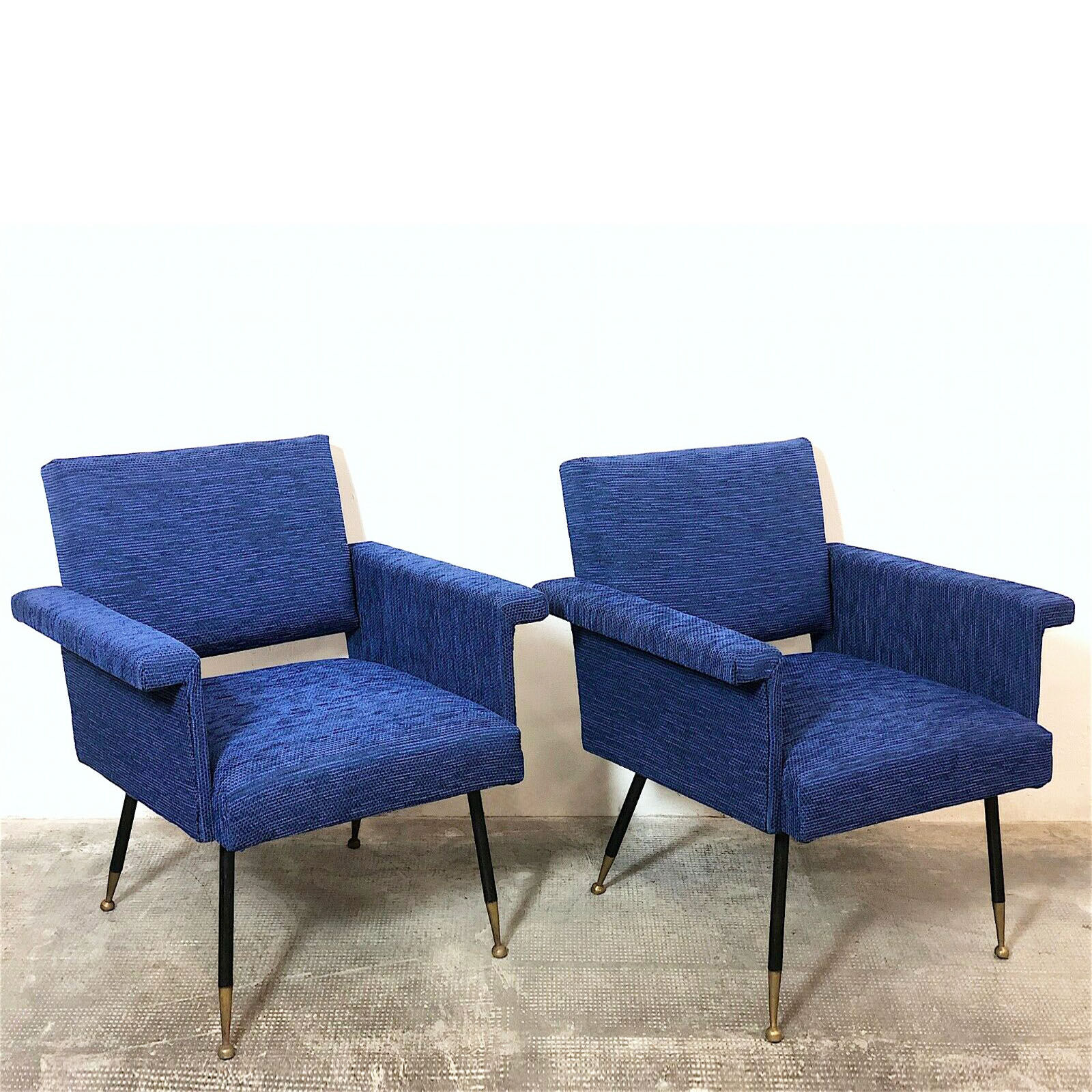 Pair of lounge chairs Renzo Minotti, Italy, 60s