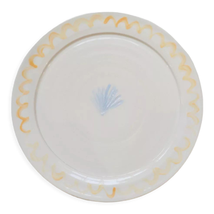 Assiette coquillage artisanale