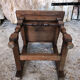 Chaise lorraine bois chene vintage