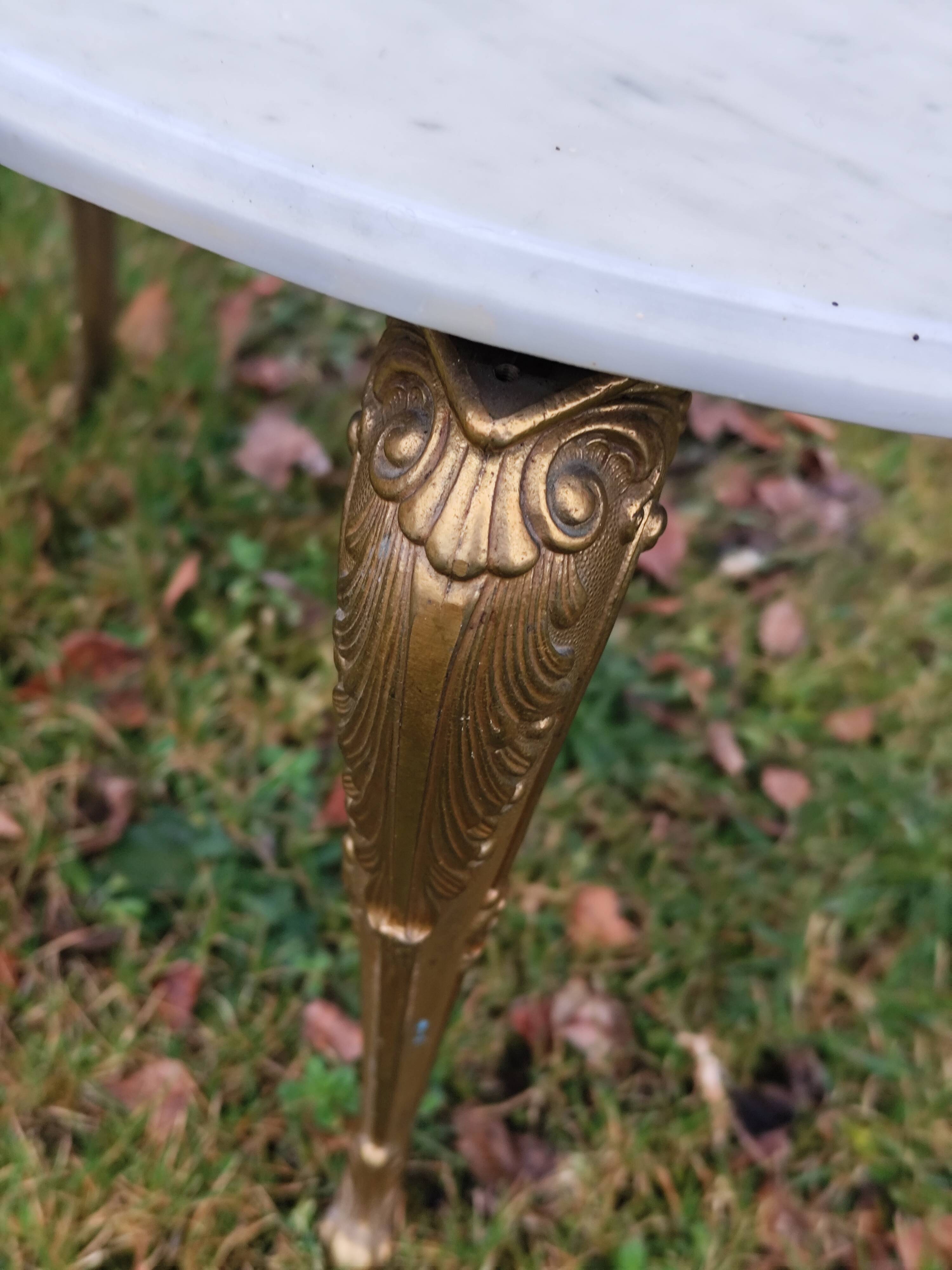 Red coffee table alabaster side table