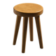 Pine stool by René Martin, 1960s design