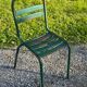 Chaise Tolix verte 1960
