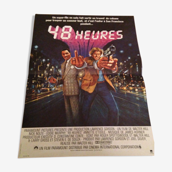 Poster of the movie "48 hours" 1982