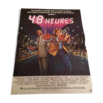 Affiche du film "48 heures" 1982