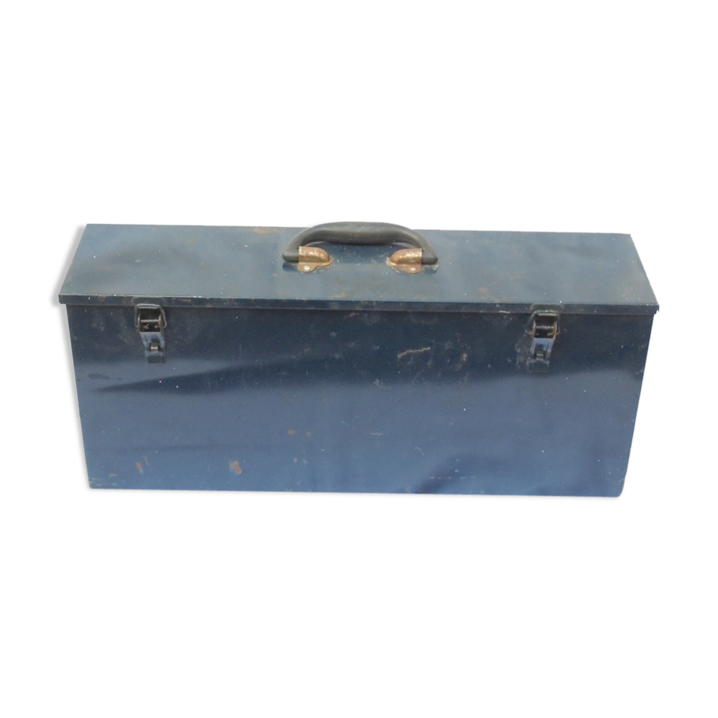 Vintage metal toolbox