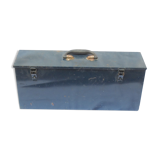 Vintage metal toolbox
