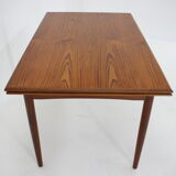 1960s Danish Teak Extendable Dining Table, Restored