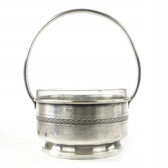 T6H SOPYŁO basket sugar bowl ART DECO
