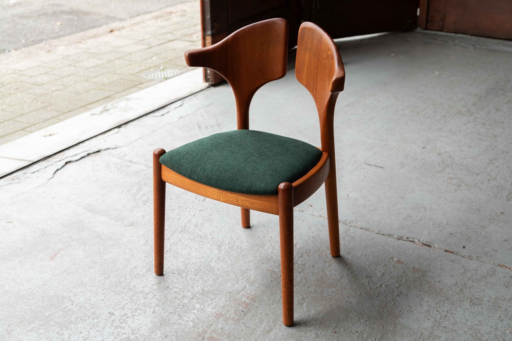 Set of 4 dining chairs by Schou Andersen