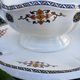 Large antique sauceboat from Gien