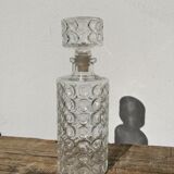 Vintage round whisky decanter