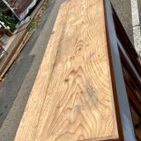 Gray and wood sideboard