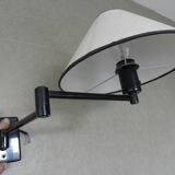 Black and white wall lamp