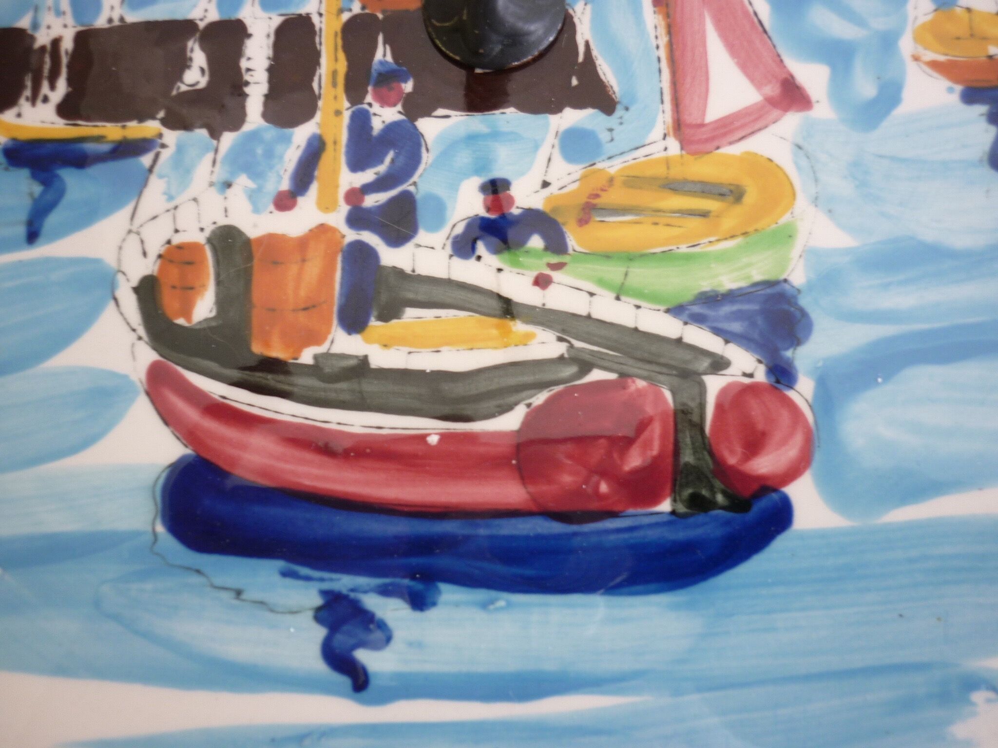 Cheese platter The lighthouse and the port