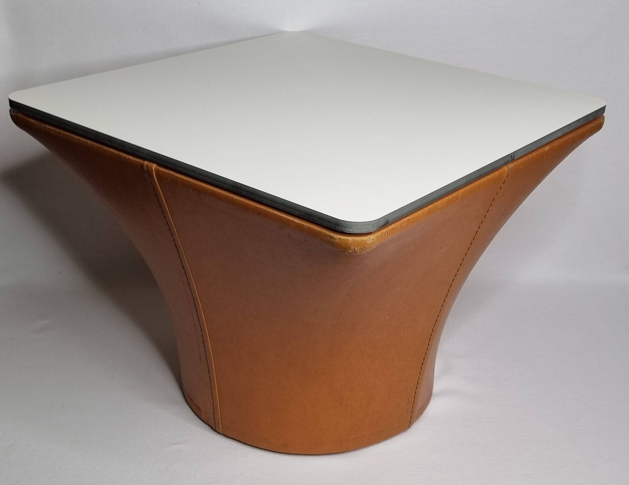 Table basse Space Age Mushroom, design vintage des années 60, 48 cm
