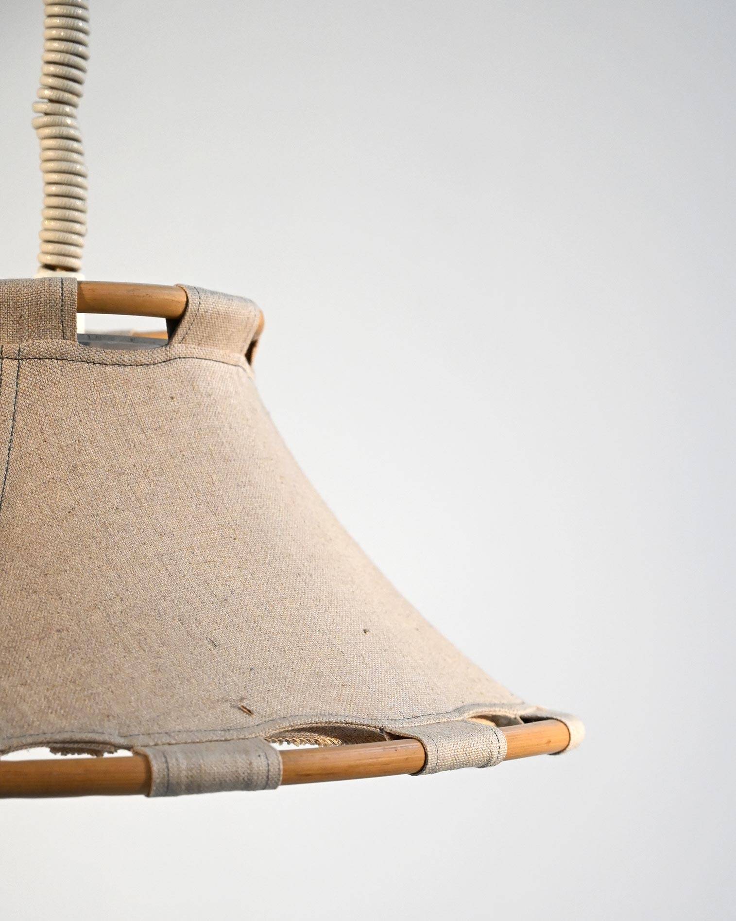 “Anna” style lamp attributed to Anna Ehrner, 1970s