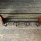Product BHV Teak and brass coat rack 1960