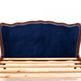 Antique bed, France, circa 1900. After renovation.