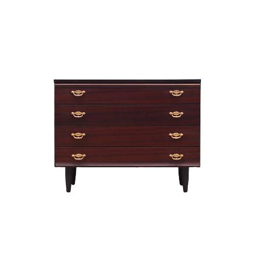 Mahogany chest of drawers, 60s, Danish design, made in Denmark