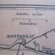 Engraving 19th France region of Yonne