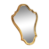 Golden mirror 45x30cm