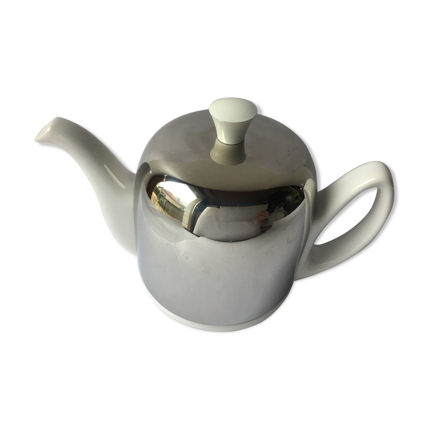Insulating teapot Salam-Tea Guy Degrenne porcelain 4 cups