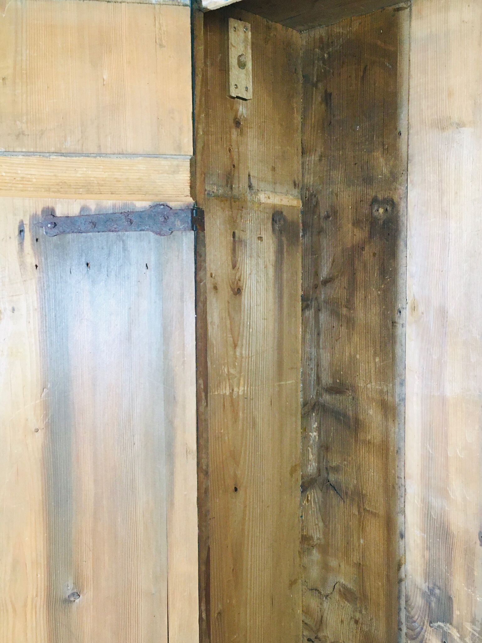 Painted Bavarian wardrobe, Germany 19th's