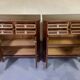 Pair of Louis XVI style mahogany sideboards