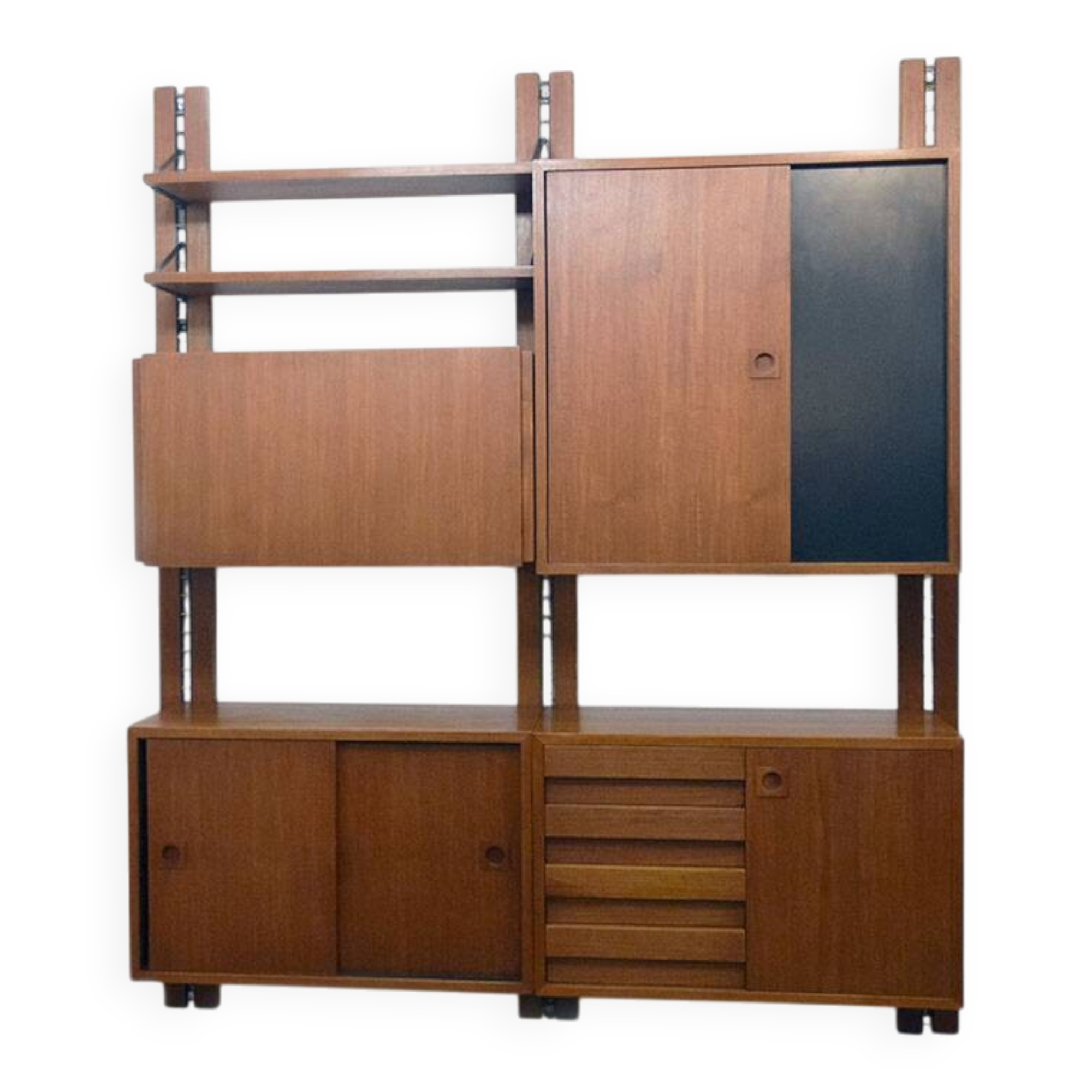 Poul Cadovius modular bookcase, Denmark, 1960s
