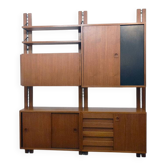 Poul Cadovius modular bookase, Denmark, 1960s