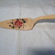 Ceramic pie shovel vintage flower decoration 1960 1970