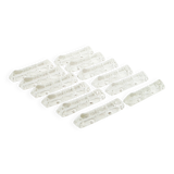 Set of 12 crystal knife rests, Made in Germany 1950