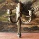 Gilded bronze wall light, monobloc, 18th century