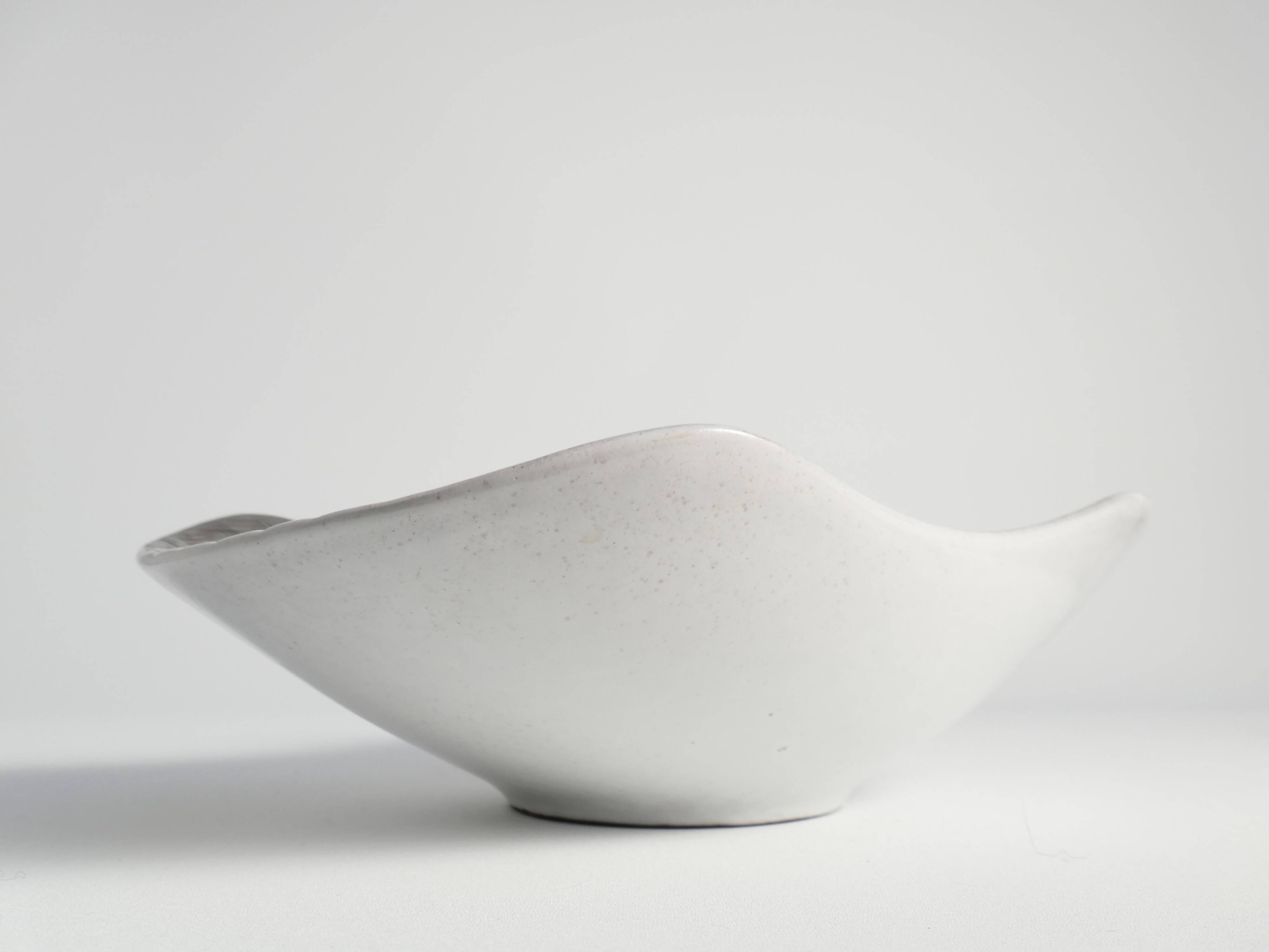 Mid-Century Ceramic Bowl "Ax" by Mari Simmulson for Upsala Ekeby, Sweden 1950s