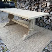 Table monastère 188cm frêne massif