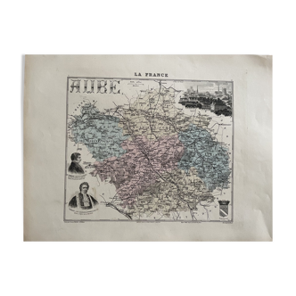 Carte de l'Aube