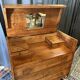 Vintage dressing table with tapered legs