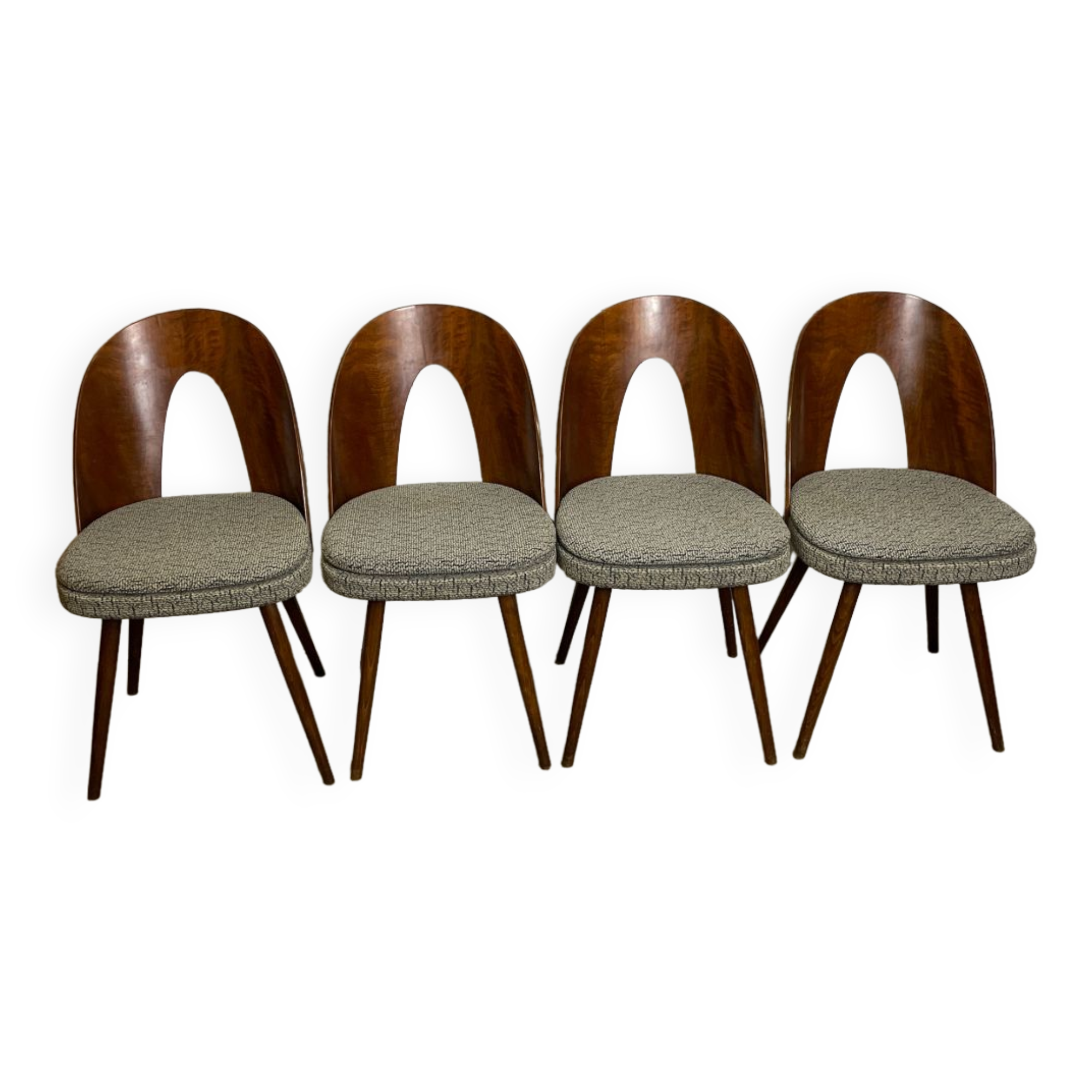 4 Antonin Suman chairs 1960