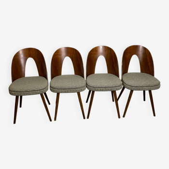 4 chairs Antonin Suman 1960
