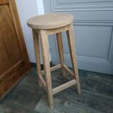High oak stool