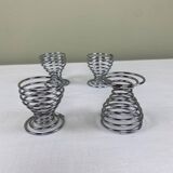Designer spring egg cups
