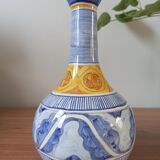 Vintage ceramic vase signed Colette - Riviera / Primavera style