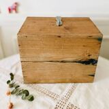 Wooden urn box