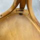6 mismatched Baumann & Luterma bistro chairs, wood, 1960s